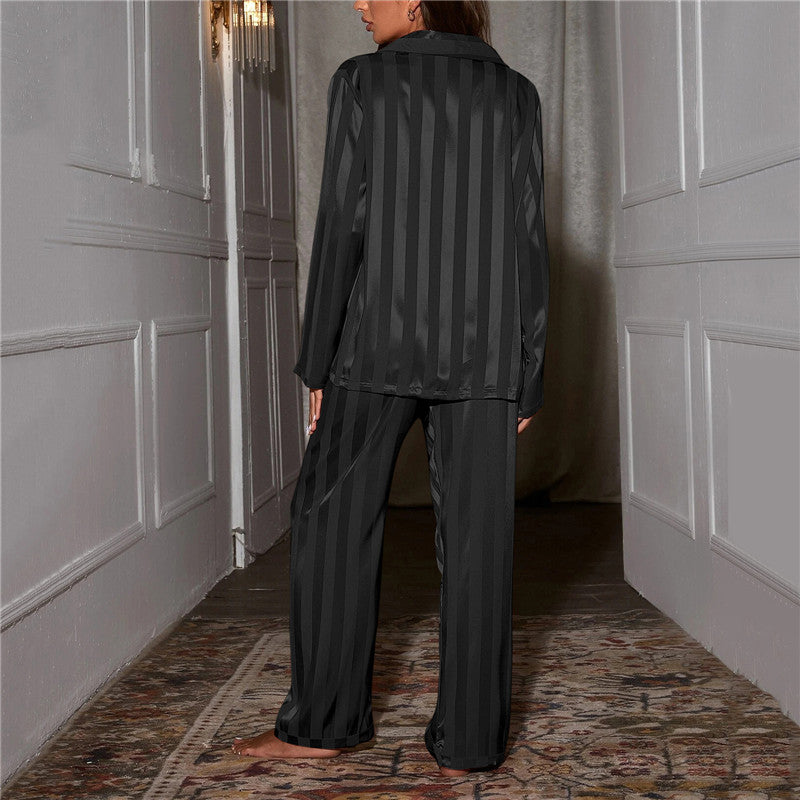 Pyjama satiné femme, cinq coloris, du S au 2XL
