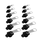 Curseurs de fermeture éclair de remplacement, lot de 6