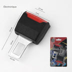 Rallonges de ceinture de sécurité pour voiture, lot de 2