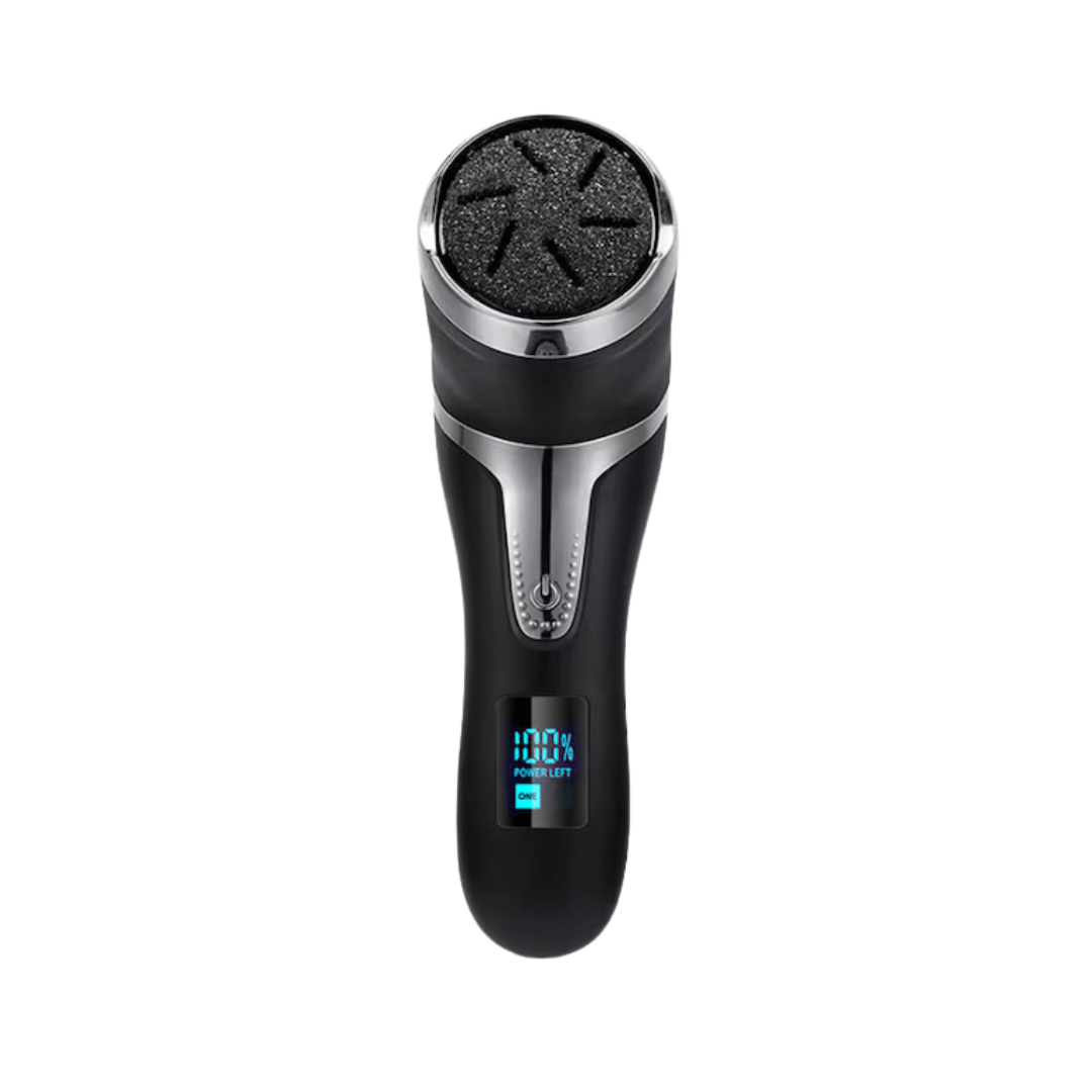 Râpe à pieds électrique rechargeable contre les callosités