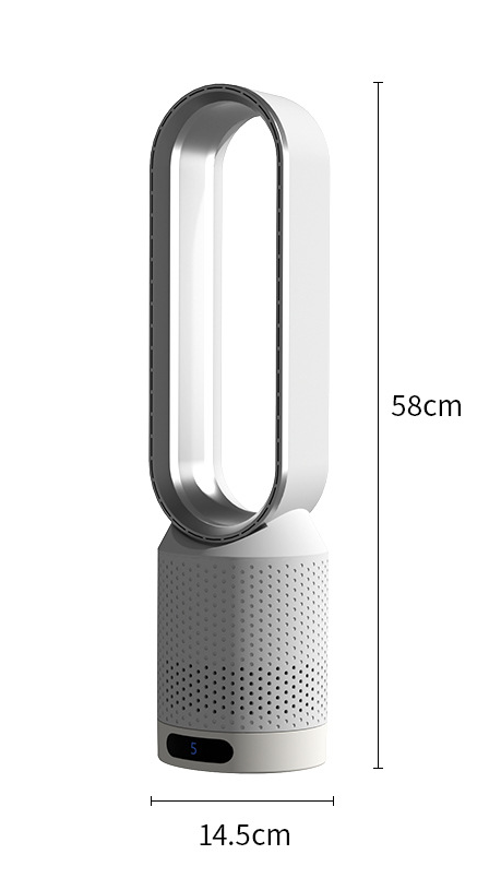 Rafraîchisseur d'air colonne oscillant, 8 vitesses, 32 dB
