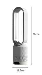Rafraîchisseur d'air colonne oscillant, 8 vitesses, 32 dB