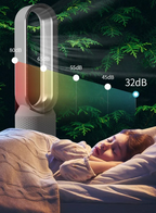 Rafraîchisseur d'air colonne oscillant, 8 vitesses, 32 dB