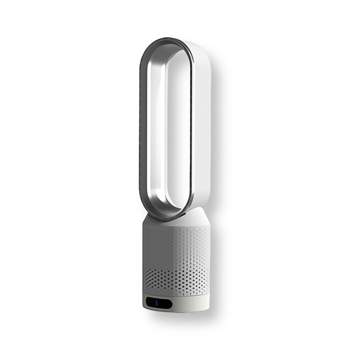 Rafraîchisseur d'air colonne oscillant, 8 vitesses, 32 dB, argenté
