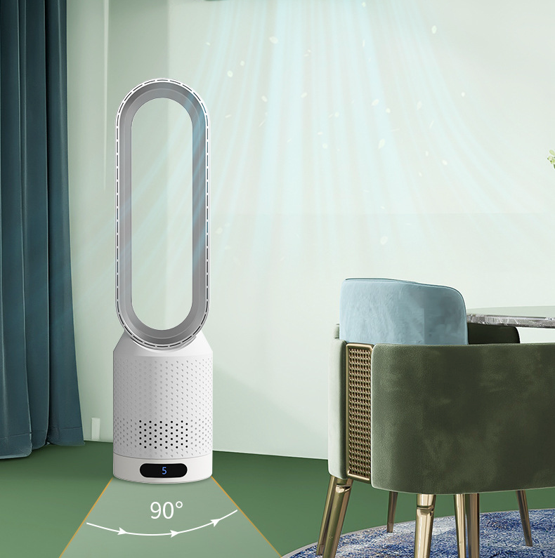 Rafraîchisseur d'air colonne oscillant, 8 vitesses, 32 dB