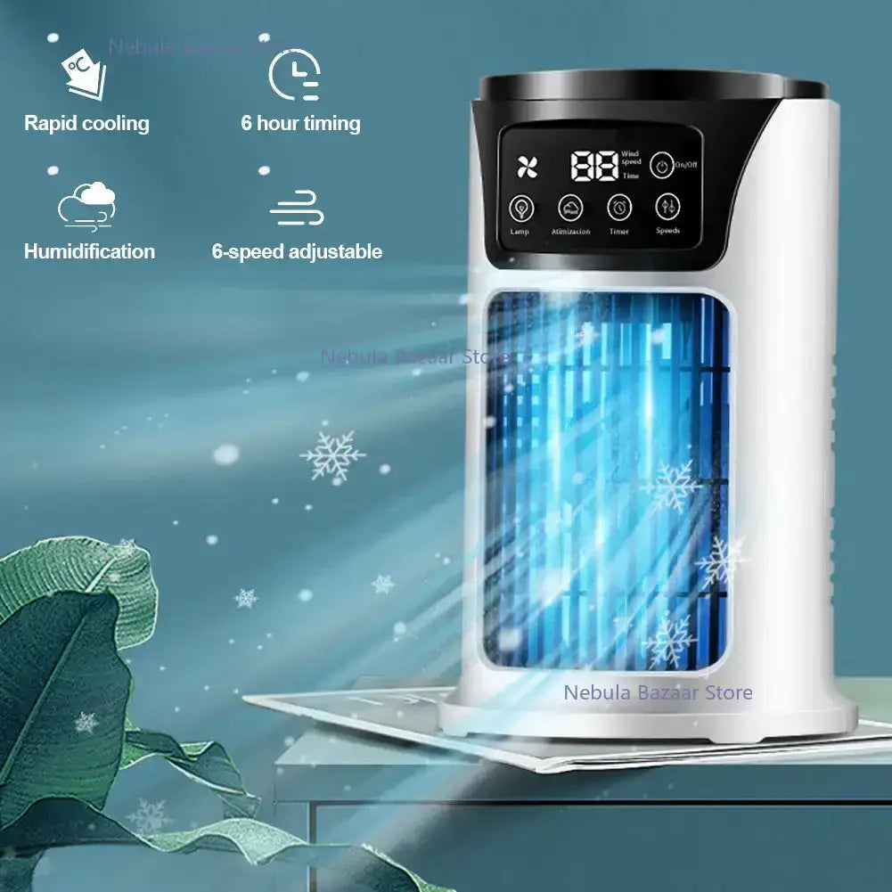 Mini rafraîchisseur d'air USB 3 en 1, réservoir 300 ml
