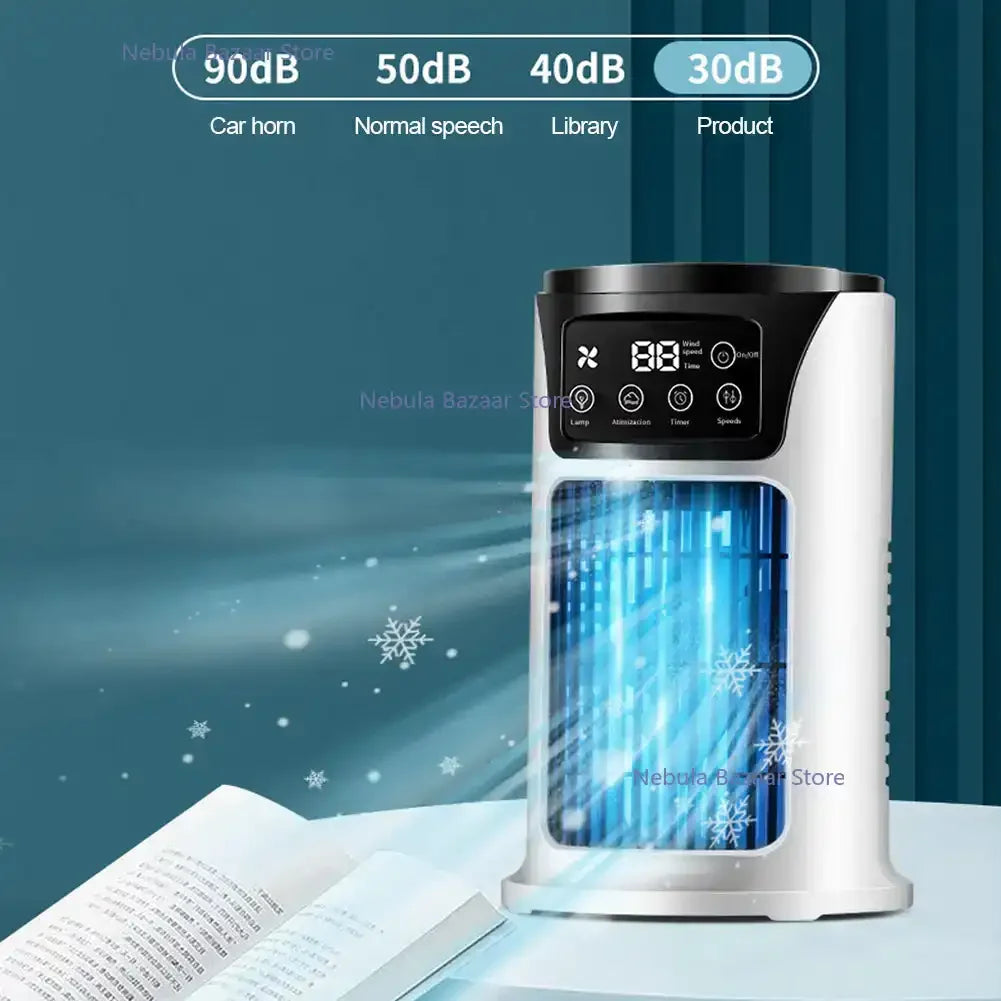Mini rafraîchisseur d'air USB 3 en 1, réservoir 300 ml