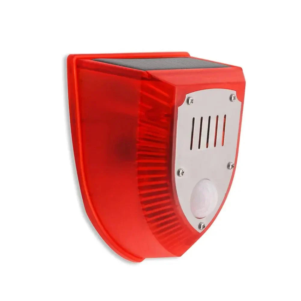 Répulsif animaux solaire à détecteur de mouvement, alarme 129 dB