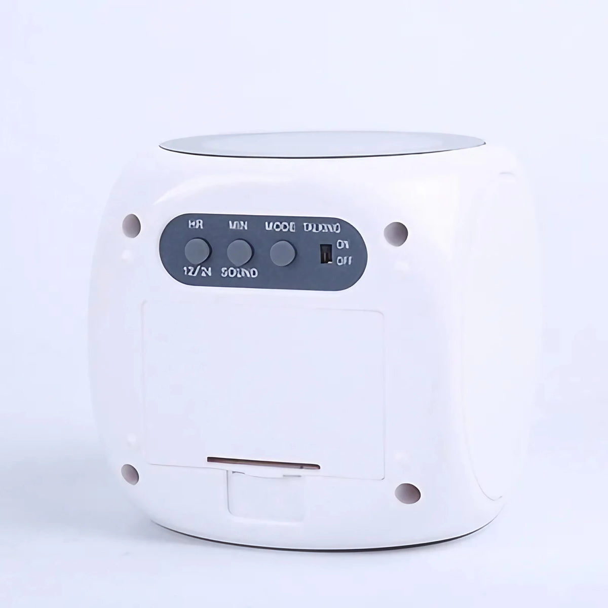 Réveil numérique LED avec projection de l'heure au plafond