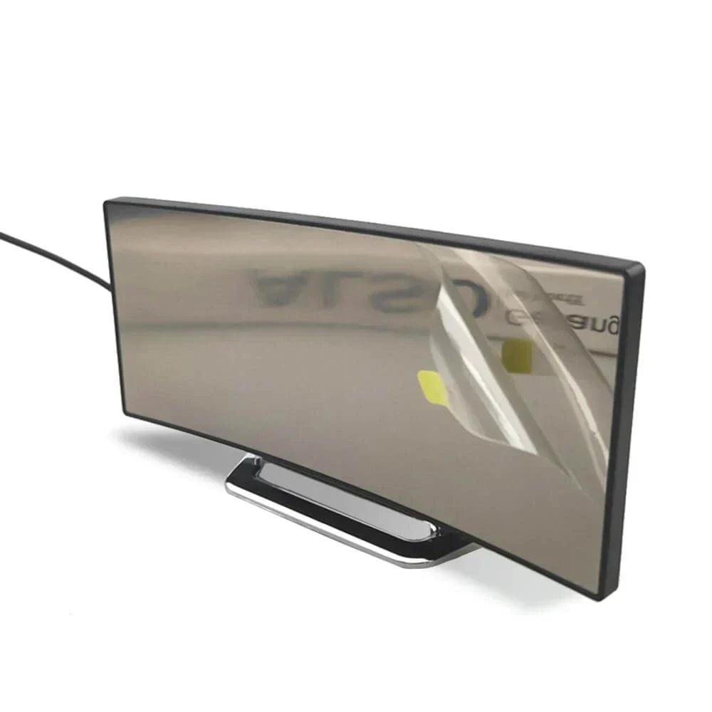 Réveil numérique LED incurvé, alimentation USB, trois coloris