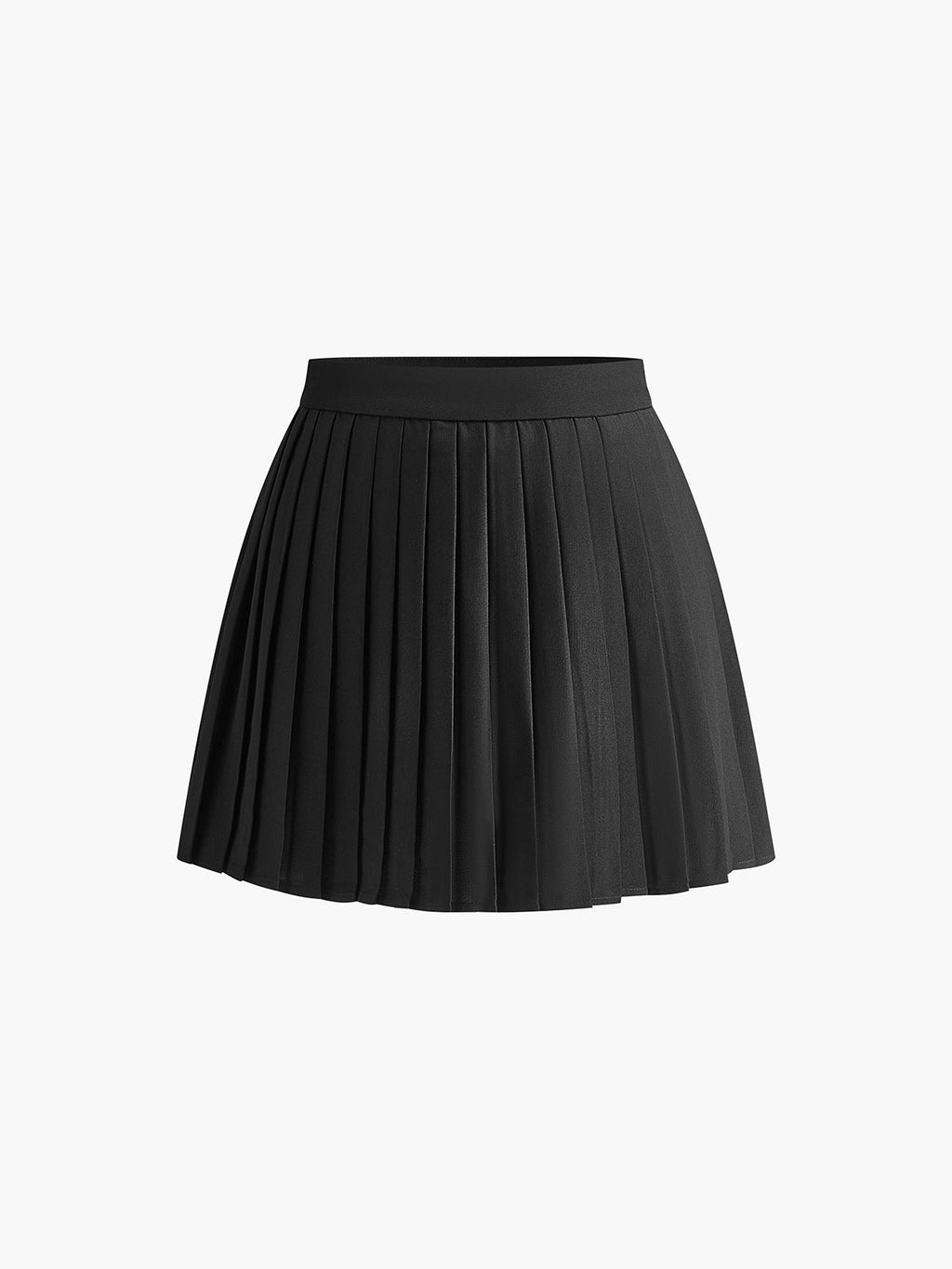Robe blazer sans manches à col à revers, jupe plissée