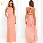 Robe cache-cœur femme à manches longues, sept coloris, S au XL, rose
