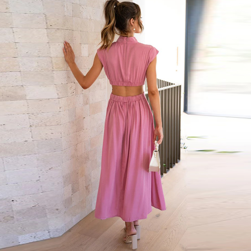 Robe cocktail femme extensible, cinq coloris, du S au XL