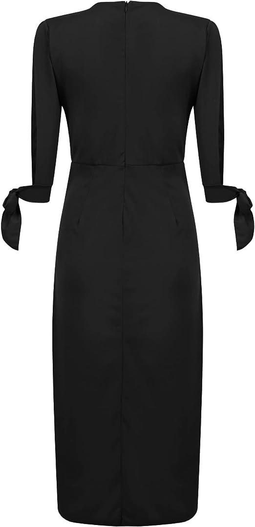 Robe de cocktail fleurie femme, manches courtes, du S au 3XL