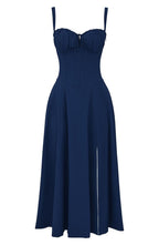 Robe corset femme à jupe fluide, huit coloris, du S au 2XL