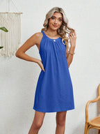 Robe de plage bustier femme, longue et fluide, sept coloris
