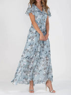 Robe d'été cintrée femme, couleurs vives, du S au 3XL