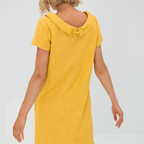 Robe d'été évasée à col V et poches, huit coloris, S au 2XL