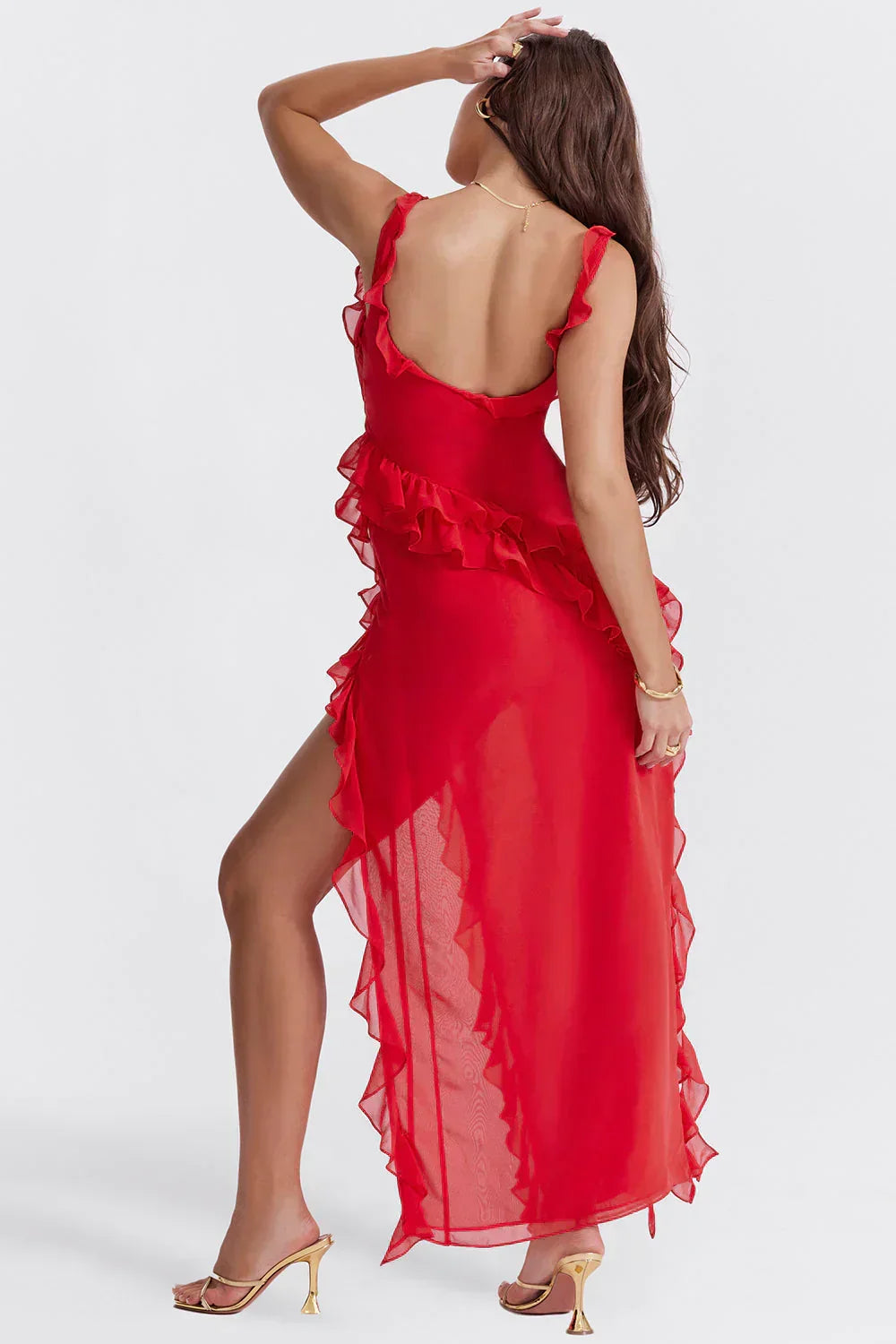 Robe cintrée femme à fermeture éclair, quatre coloris