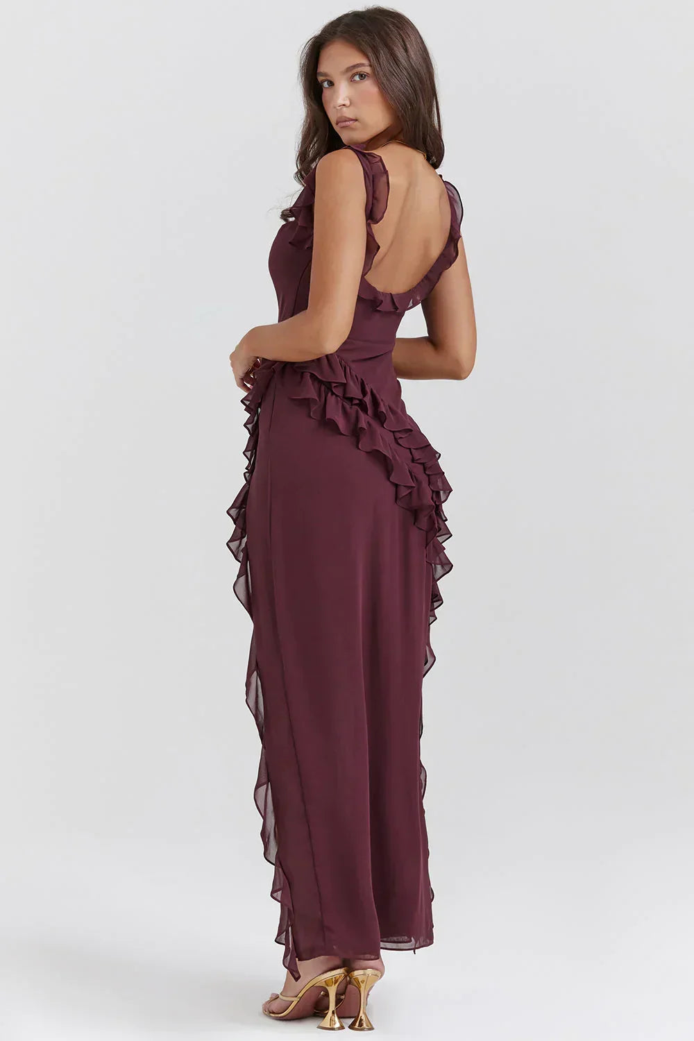 Robe cintrée femme à fermeture éclair, quatre coloris