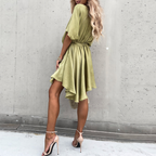 Robe longue femme près du corps, quatre coloris, du XS au 2XL