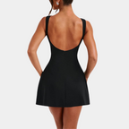 Robe d'été femme en noir, rouge ou blanc, du XS au XL