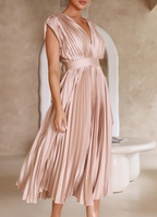 Robe longue de soirée femme, neuf coloris, du S au XL