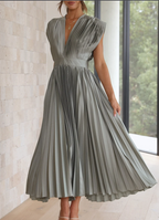 Robe longue de soirée femme, neuf coloris, du S au XL