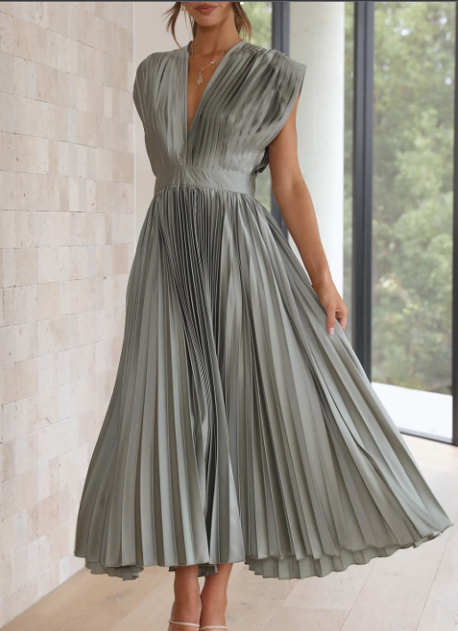 Robe longue de soirée femme, neuf coloris, du S au XL