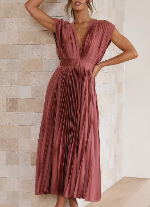 Robe longue de soirée femme, neuf coloris, du S au XL