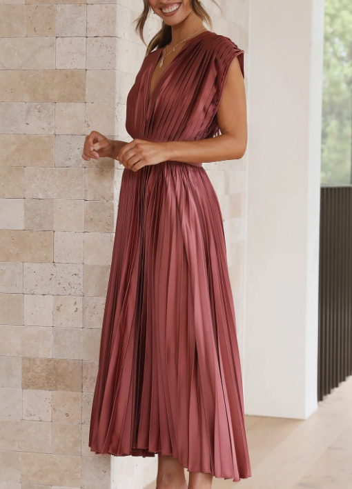 Robe longue de soirée femme, neuf coloris, du S au XL