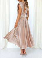 Robe longue de soirée femme, neuf coloris, du S au XL