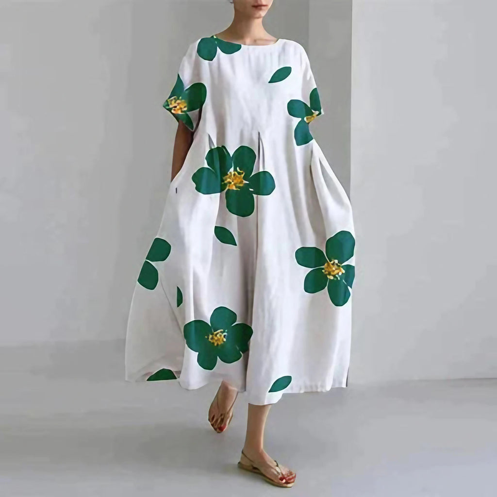 Robe d'été femme à imprimé floral, onze motifs, du S au 3XL