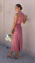Robe longue brillante femme pour soirée, cinq coloris