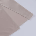 Robe de soirée longue portefeuille, bretelles fines et fente