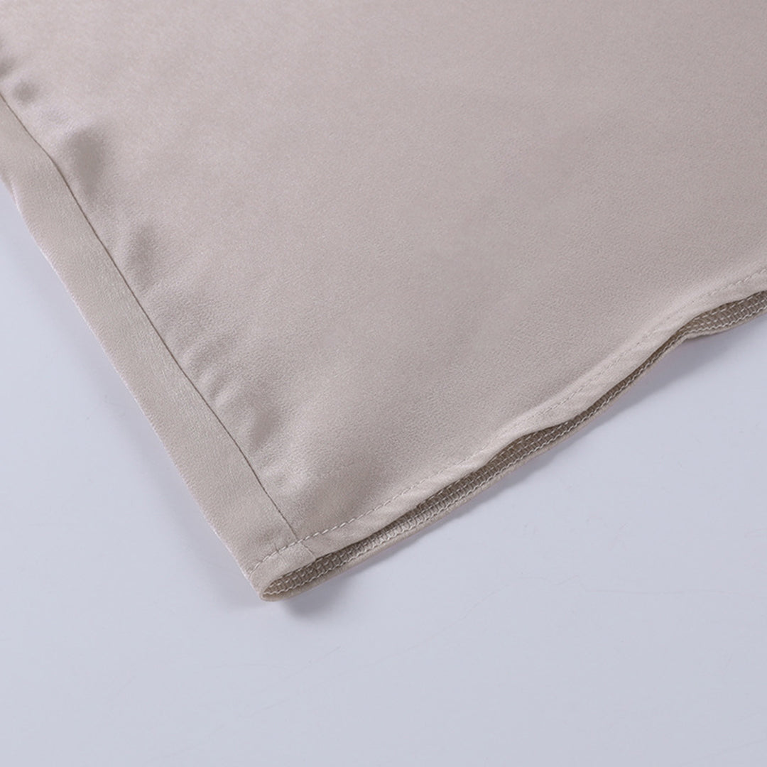 Robe de soirée longue portefeuille, bretelles fines et fente