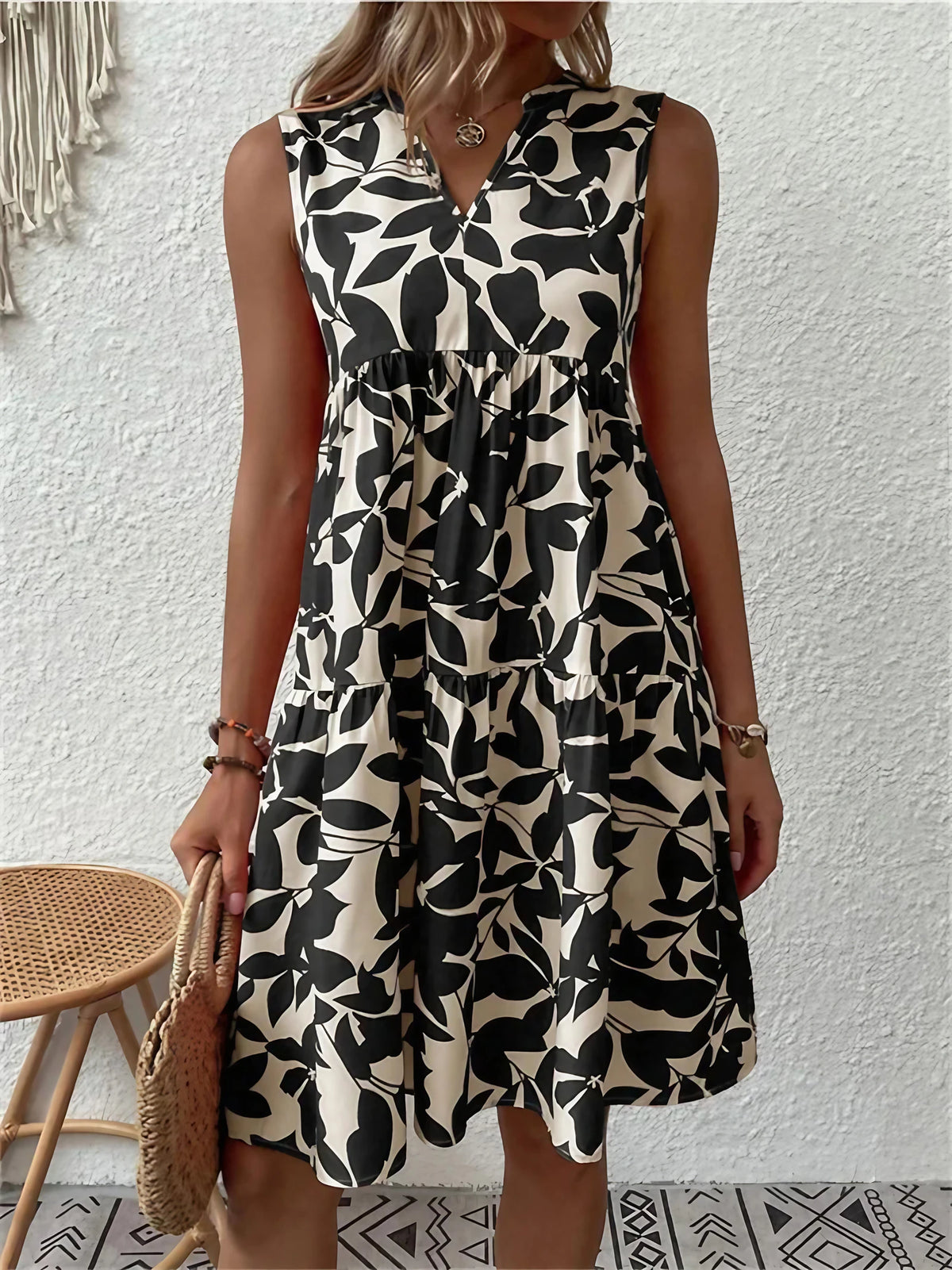 Robe courte à épaule nue pour l'été, quatre coloris, noir
