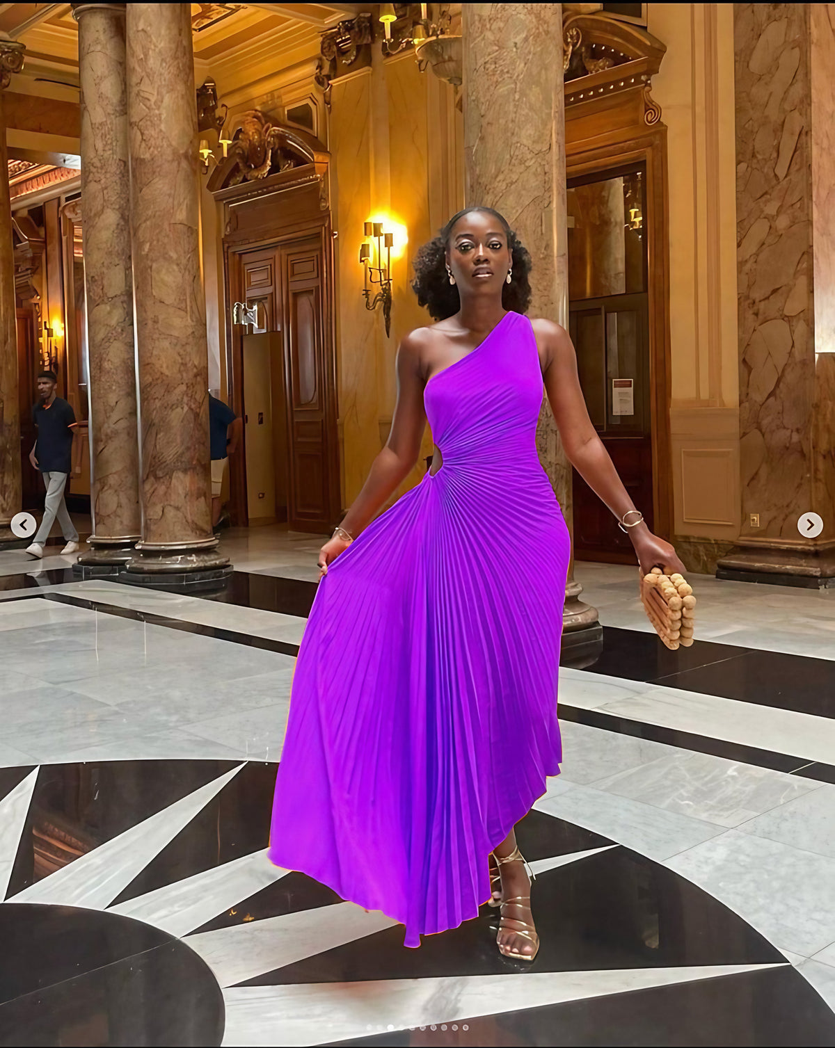 Robe habillée femme, neuf coloris vifs, du XS au 4XL, violet
