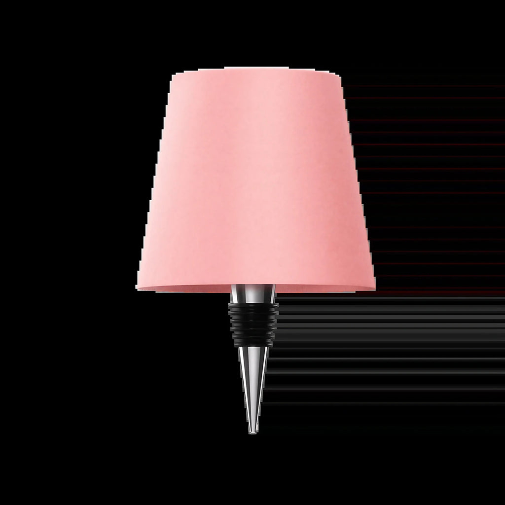 Lampe sans fil à poser sur une bouteille, rechargeable USB-C, rose