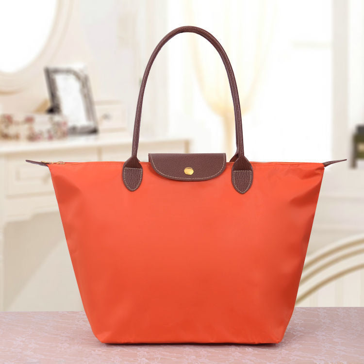 Sac bandoulière femme en trois formats, neuf coloris, orange