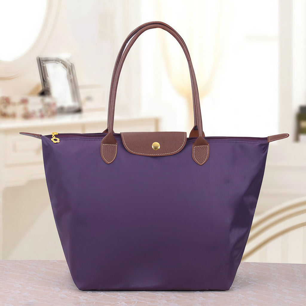 Sac bandoulière femme en trois formats, neuf coloris, pourpre