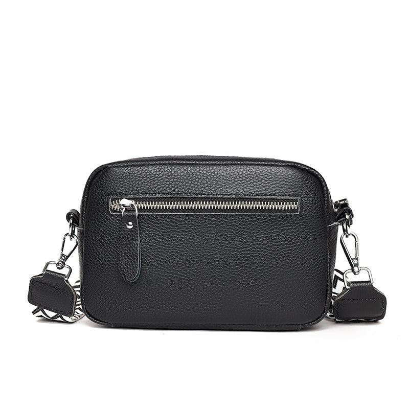 Sac bandoulière femme à compartiments, bandoulière réglable