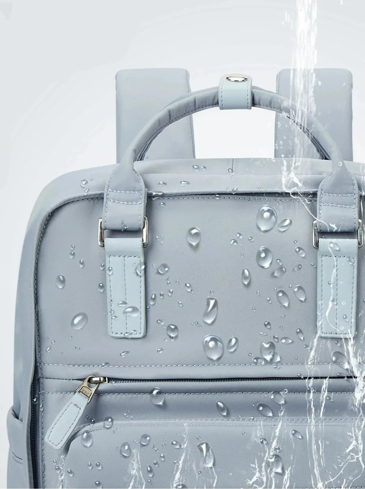 Sac à dos femme pour ordinateur 15,6 pouces, en nylon oxford
