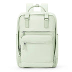 Sac à dos femme pour ordinateur 15,6 pouces, en nylon oxford, vert clair
