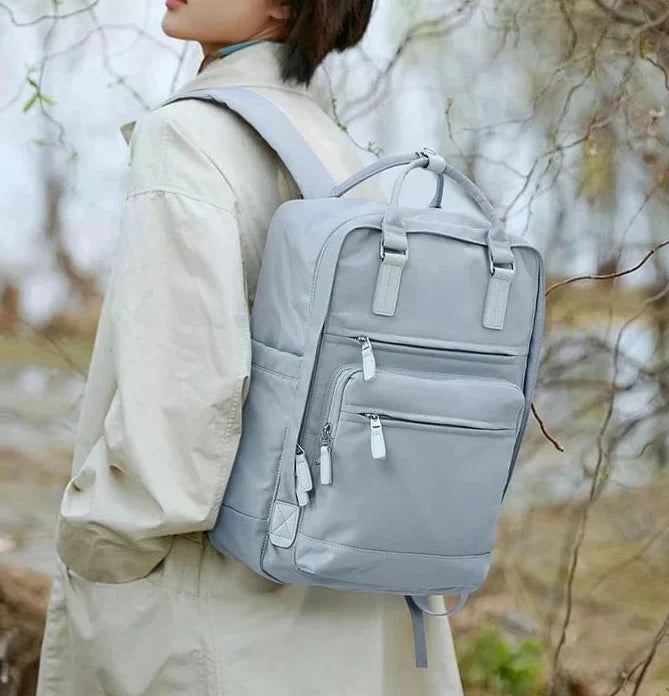 Sac à dos femme pour ordinateur 15,6 pouces, en nylon oxford