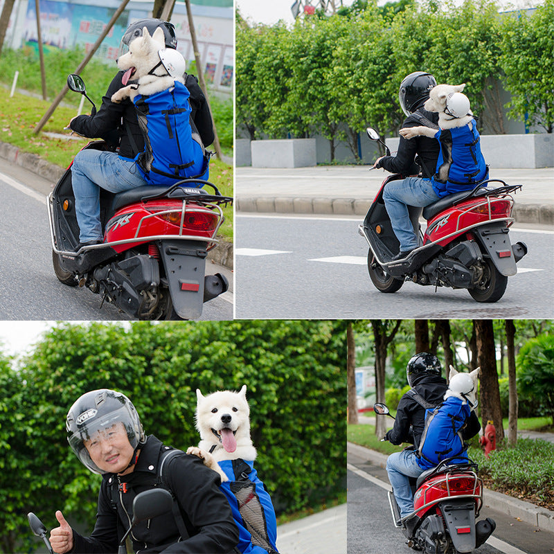 Sac à dos de transport pour chien, quatre tailles jusqu'à 25 kg
