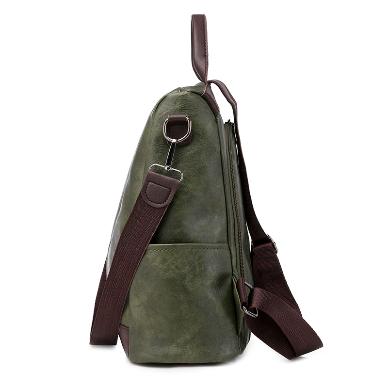 Sac à dos femme convertible en sac porté épaule, quatre coloris