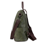 Sac à dos femme convertible en sac porté épaule, quatre coloris