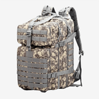 Sac à dos imperméable 50 litres en nylon, trois compartiments, camouflage 2