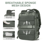 Sac à dos imperméable pour ordinateur 14 pouces, port USB
